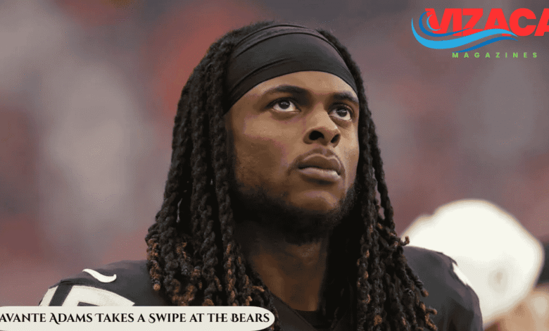 davante adams takes a swipe at the bears