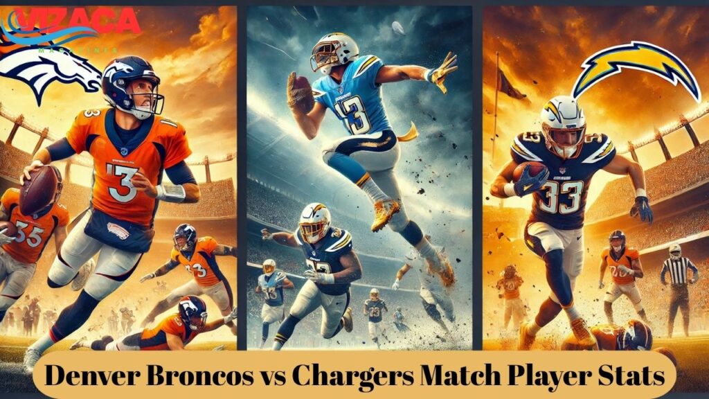 Denver Broncos vs Chargers Match Player Stats