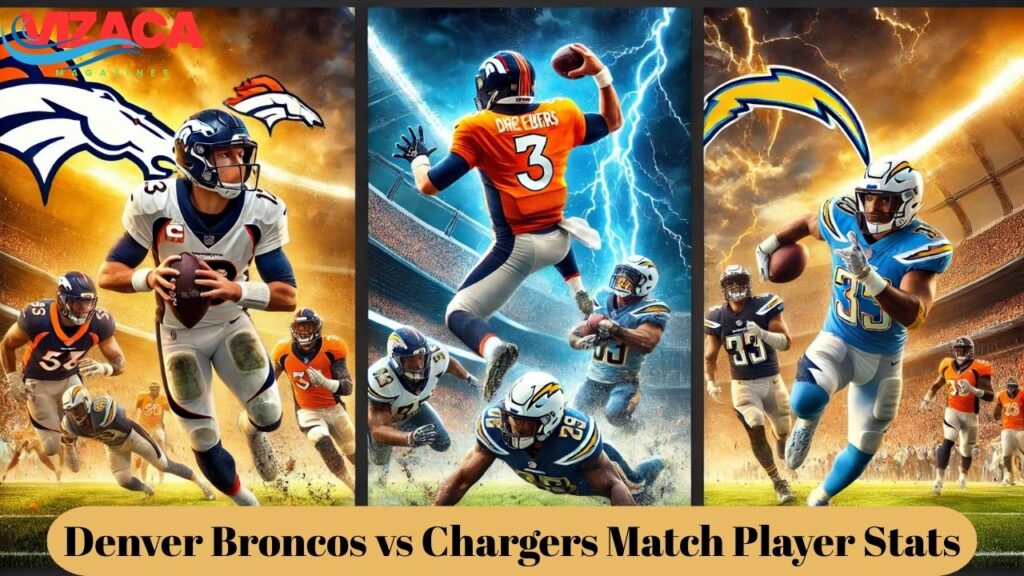 Denver Broncos vs Chargers Match Player Stats