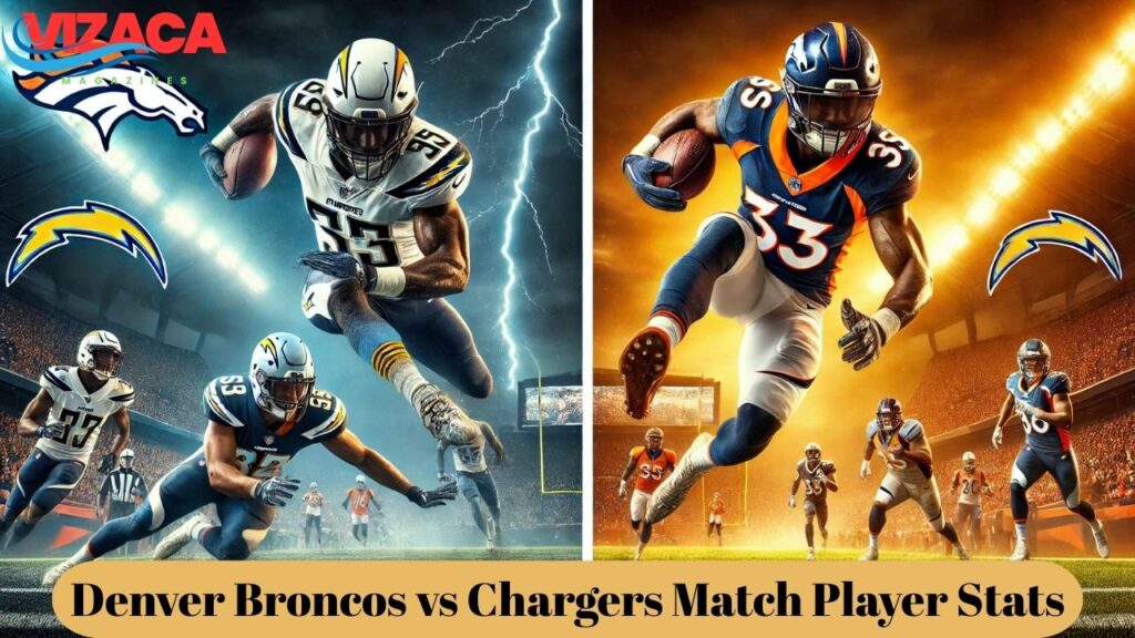 Denver Broncos vs Chargers Match Player Stats