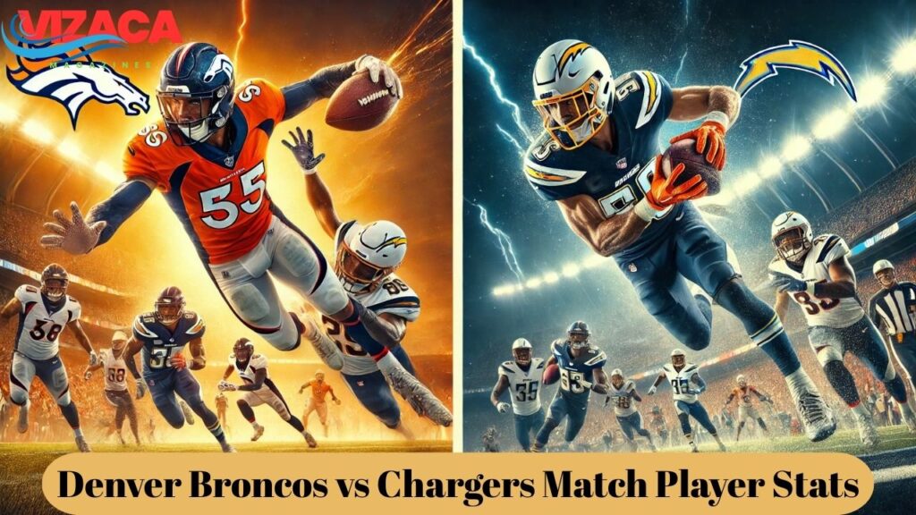 Denver Broncos vs Chargers Match Player Stats