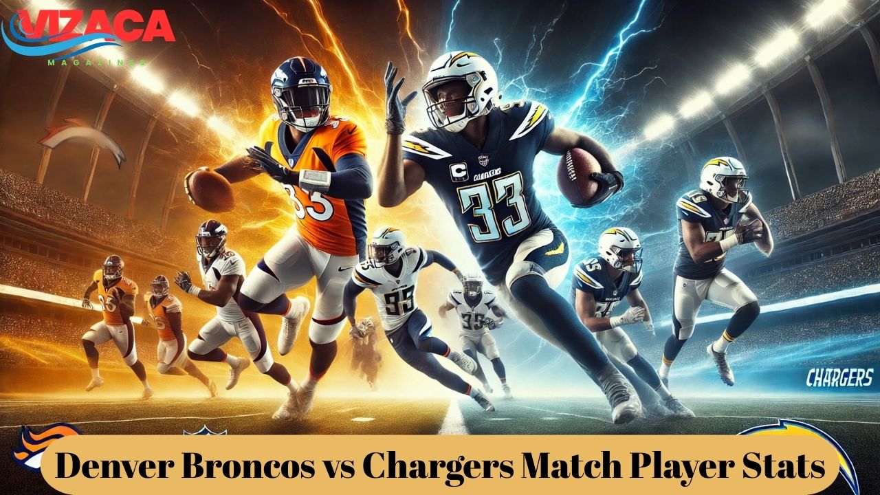 Denver Broncos vs Chargers Match Player Stats