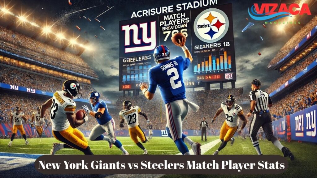 New York Giants vs Steelers Match Player Stats