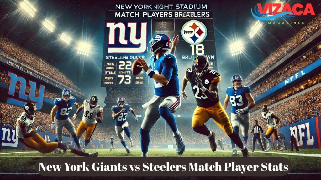 New York Giants vs Steelers Match Player Stats