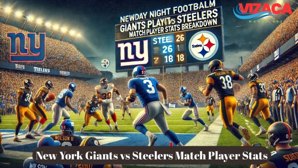 New York Giants vs Steelers Match Player Stats