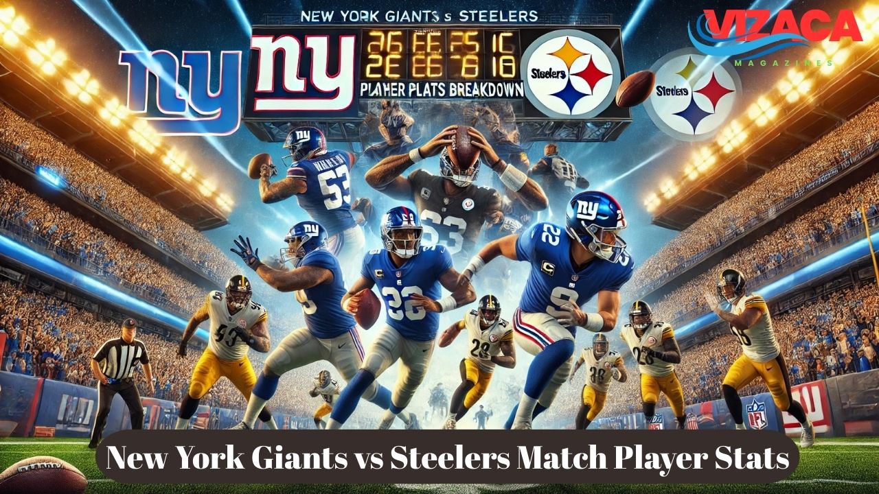 New York Giants vs Steelers Match Player Stats