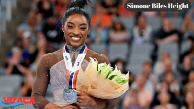 simone biles height