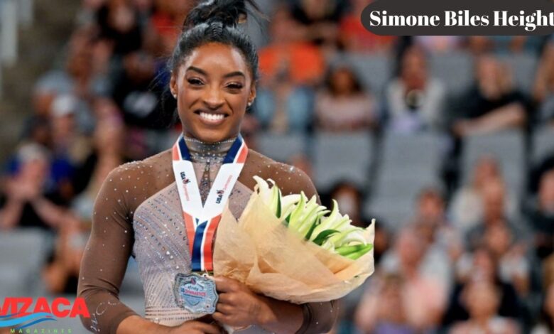 simone biles height