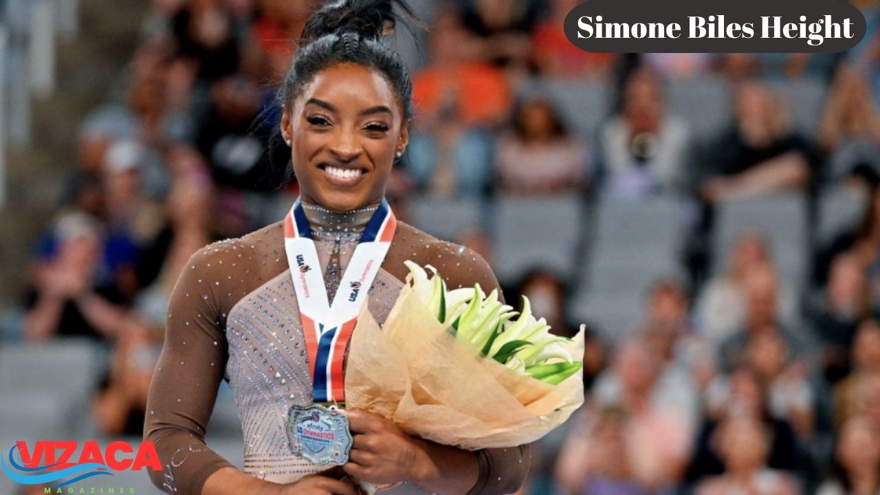 simone biles height