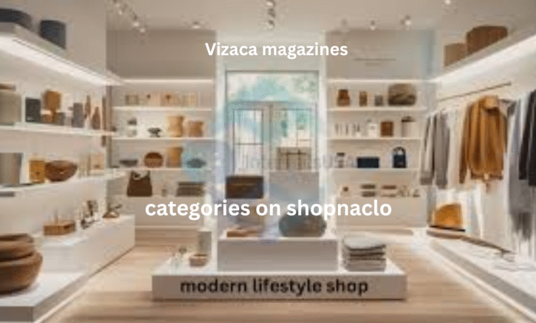 categories on shopnaclo
