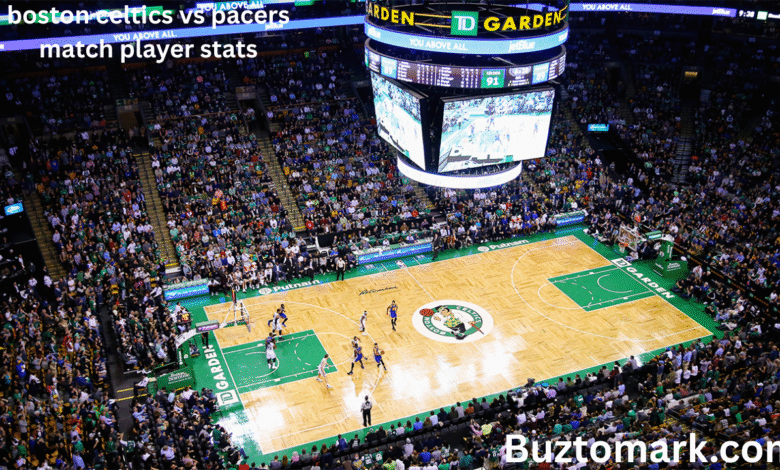 boston celtics vs pacers match player stats