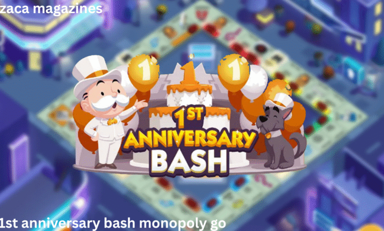 1st anniversary bash monopoly go